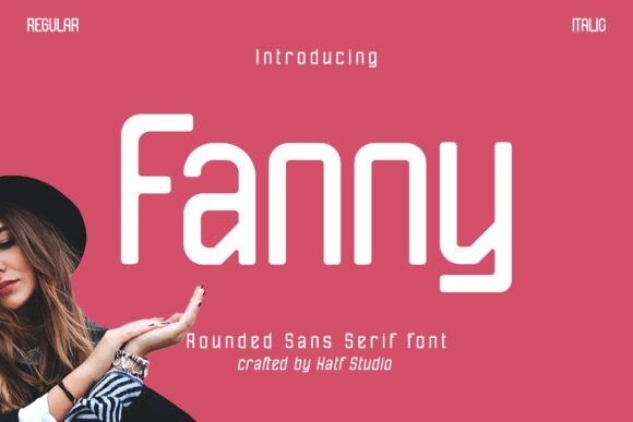 フォント Fanny