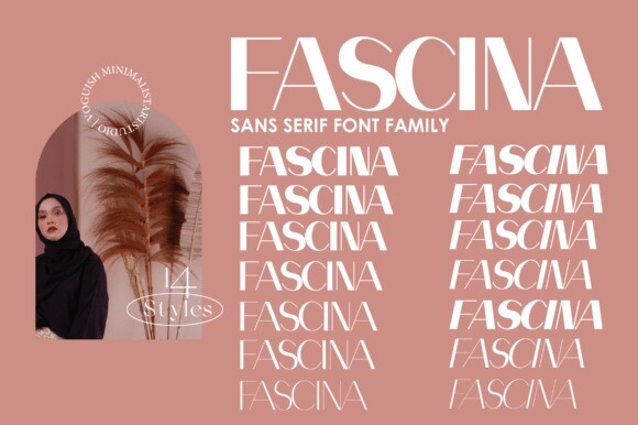 フォント Fascina