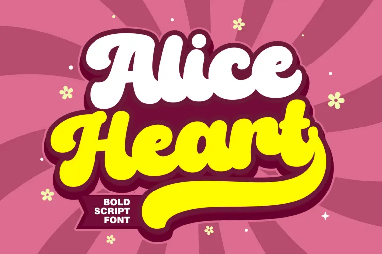 フォント Alice Heart