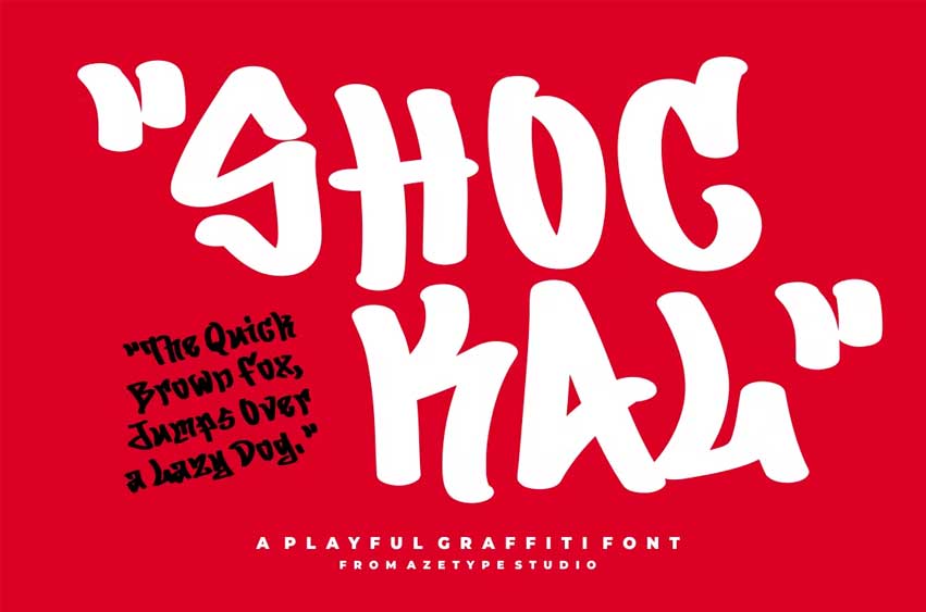 フォント AZ Shockal