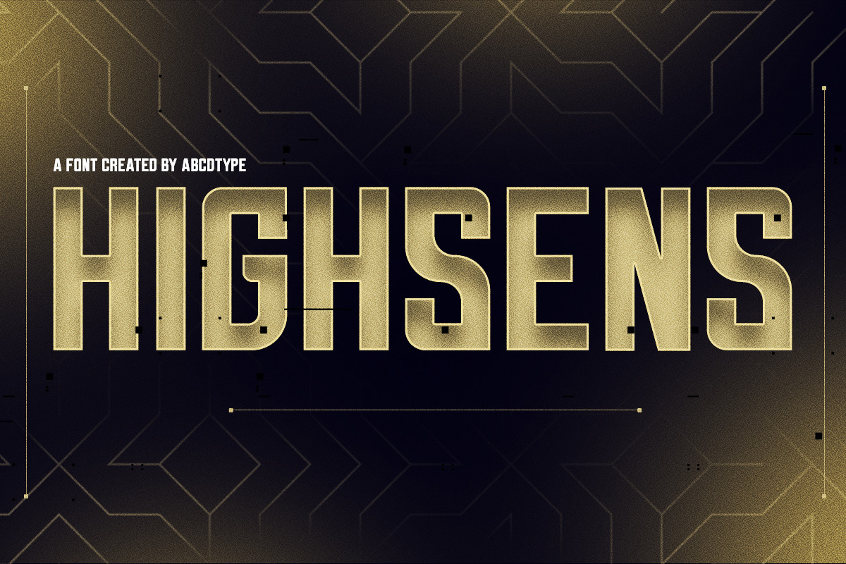 フォント Highsens