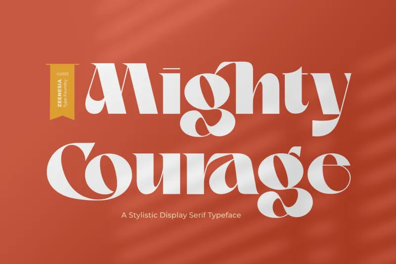 フォント Mighty Courage