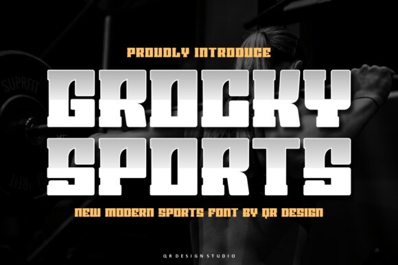 フォント Grocky Sports