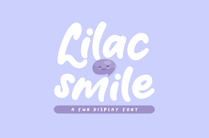 フォント Lilac Smile