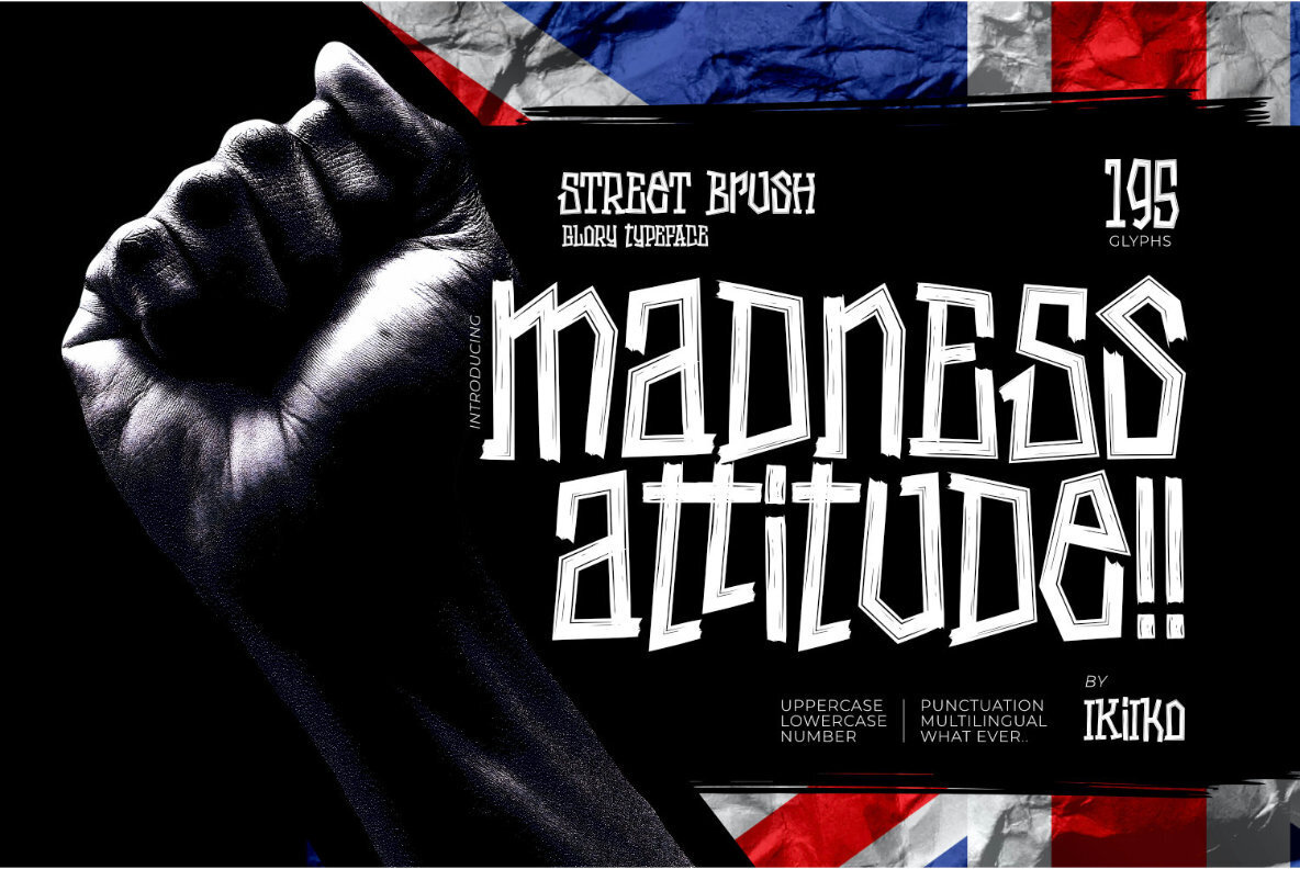 フォント Madness Attitude