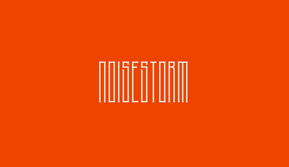 フォント NoiseStorm