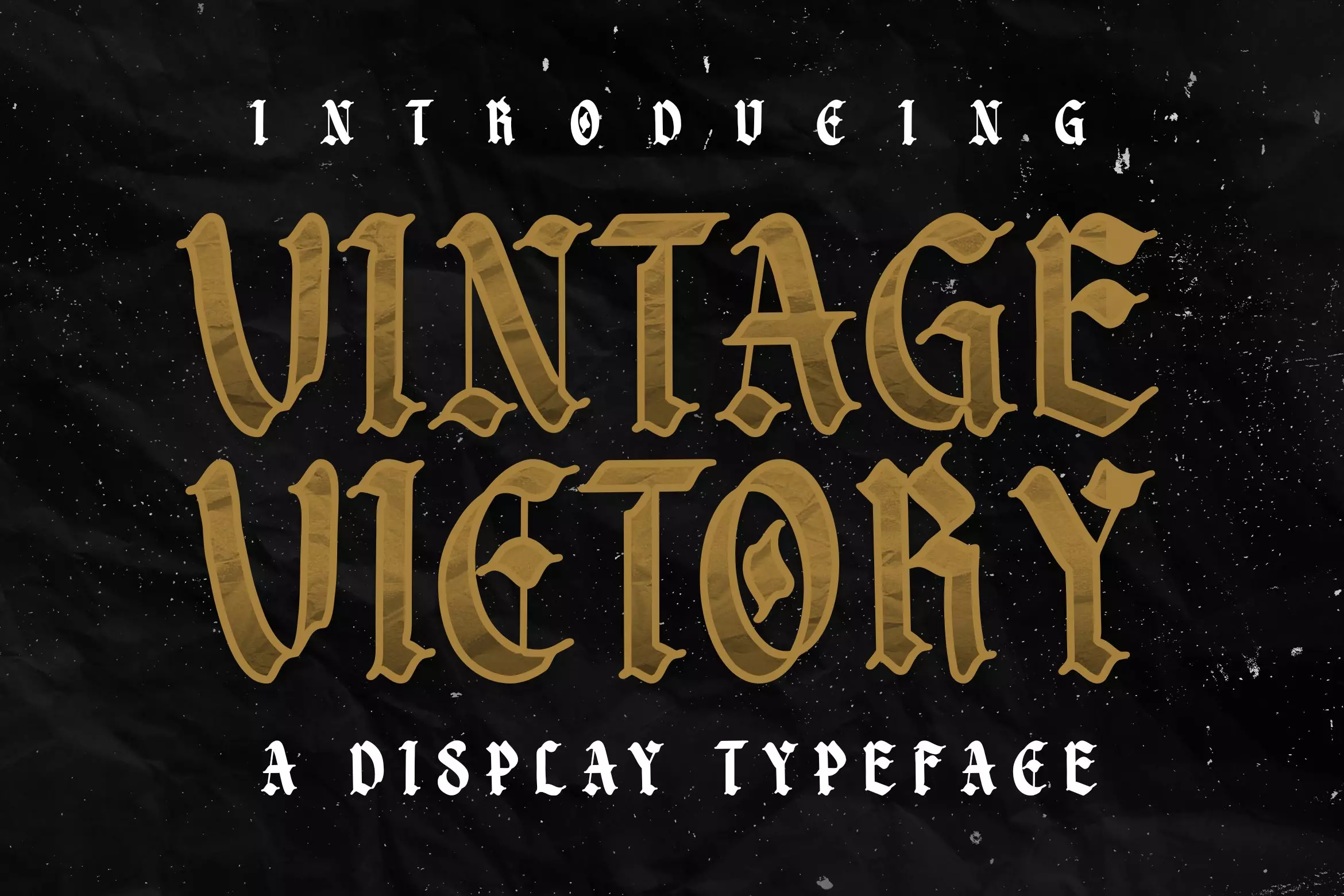フォント Vintage Victory