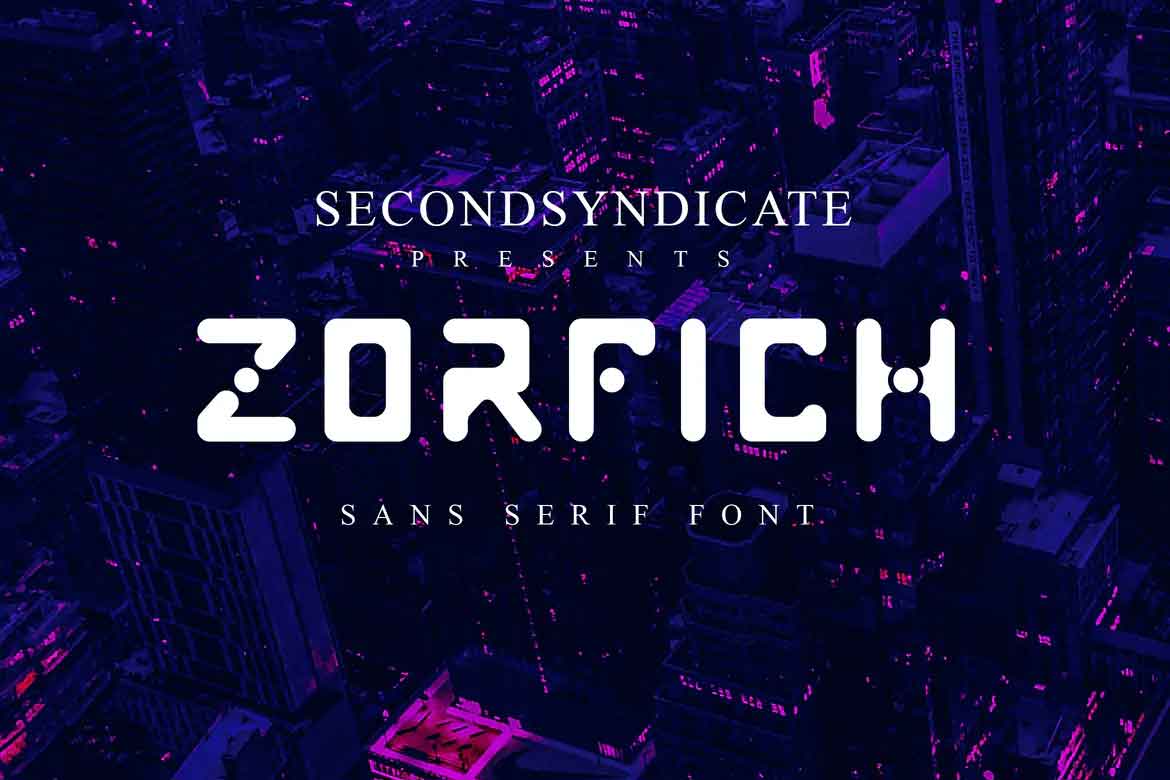 フォント Zorfich
