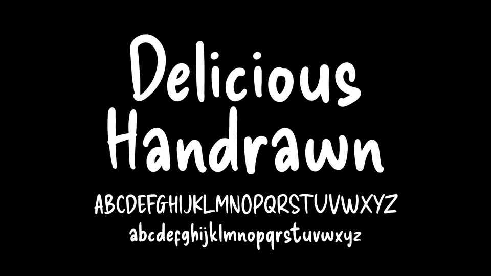 フォント Delicious Handrawn