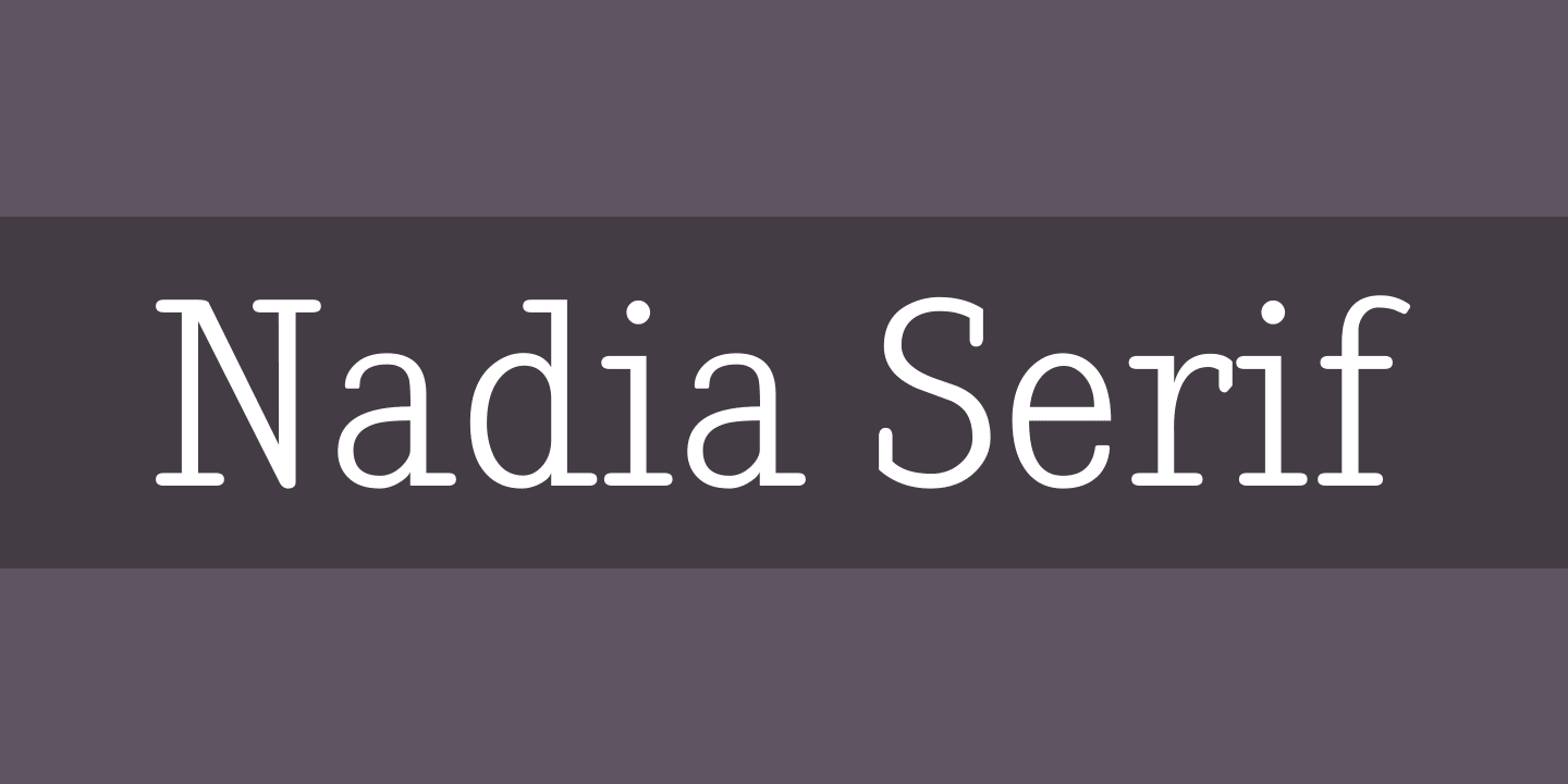 Nadia Serif