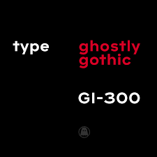 フォント Ghostly Gothic