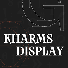 フォント Kharms Display