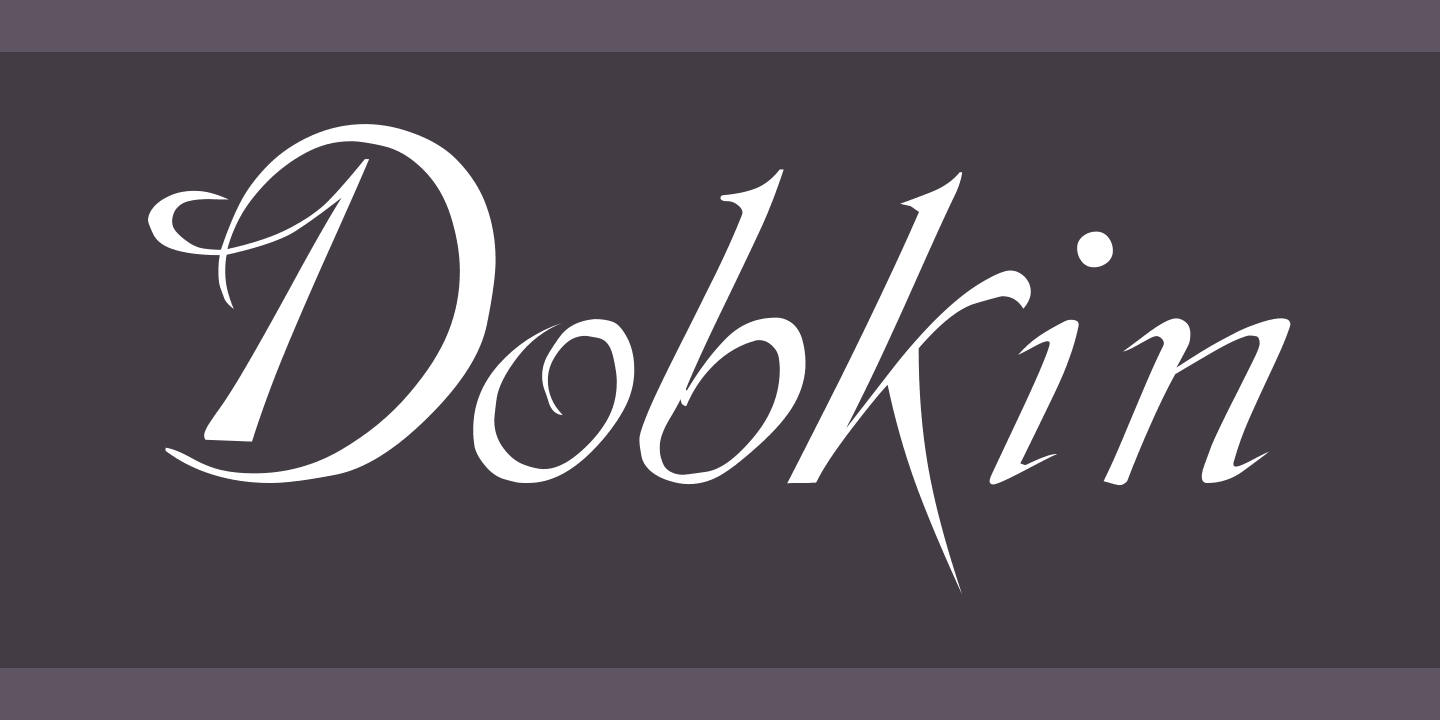 フォント Dobkin