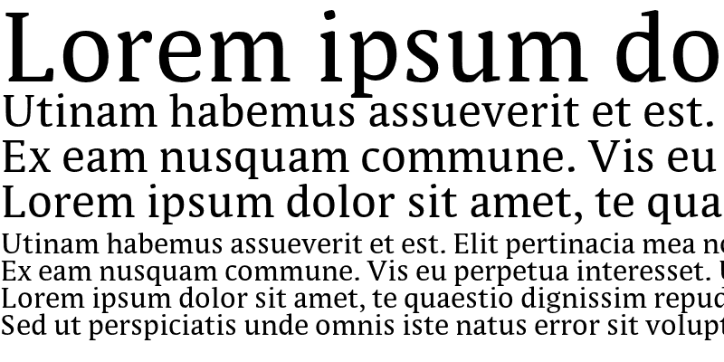 フォント Parable