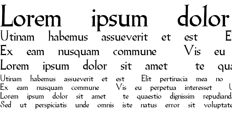 フォント Rudolfo