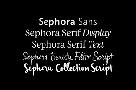 フォント Sephora Sans