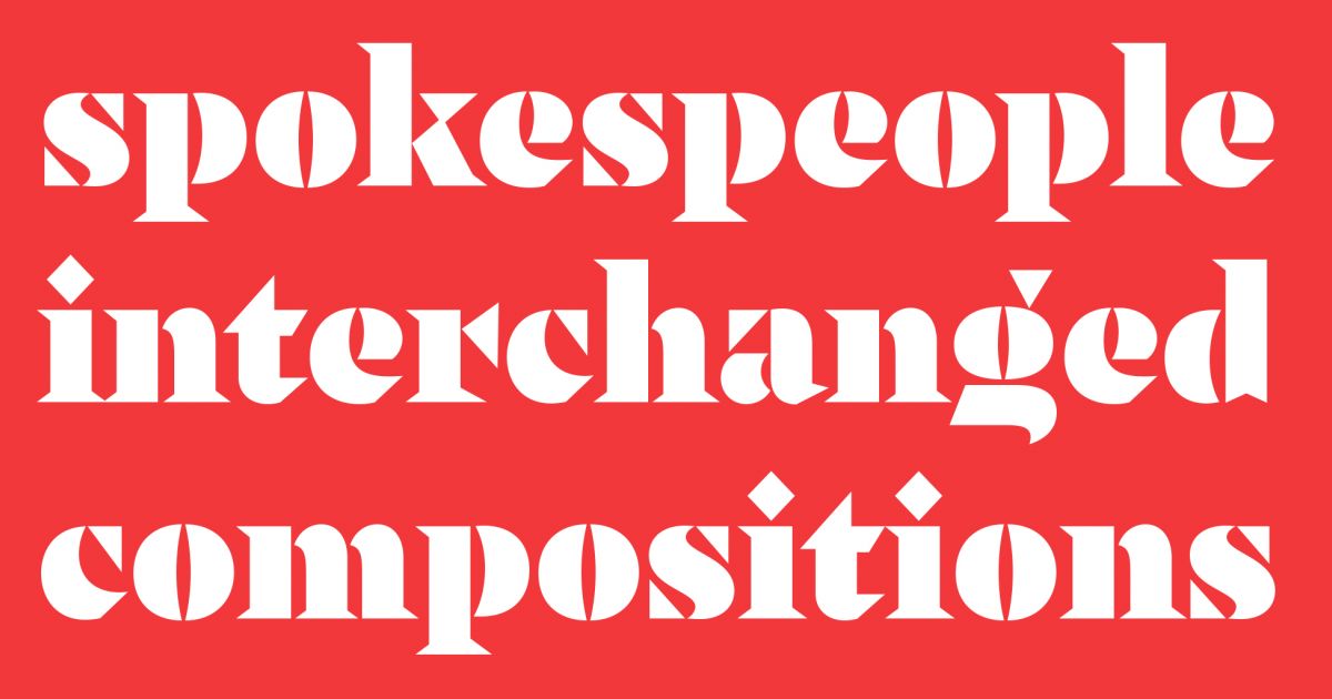 フォント Zubtrak Stencil