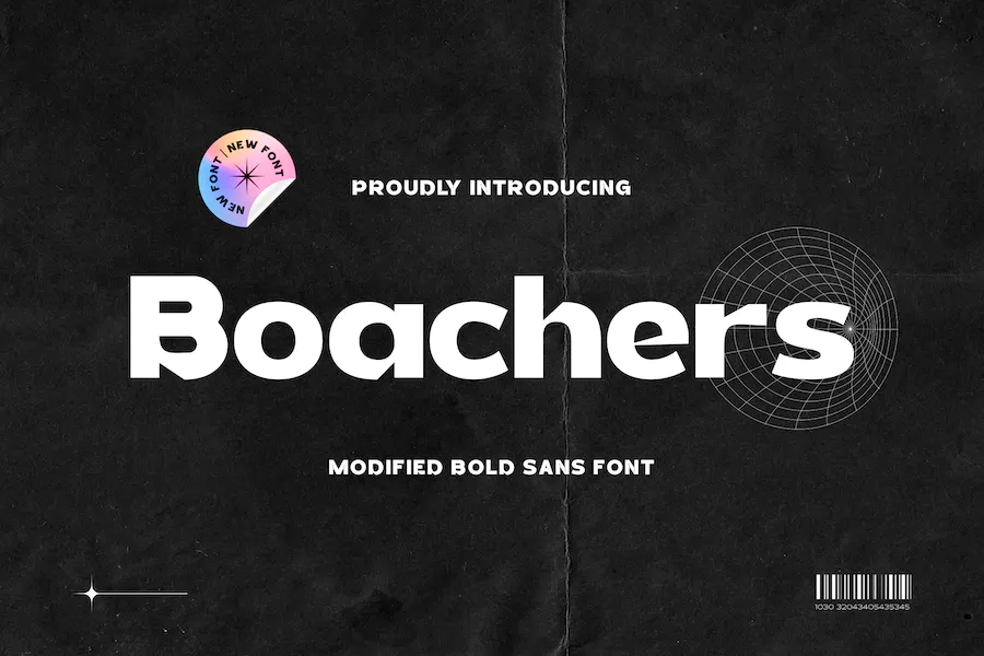 フォント Boacher