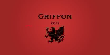 フォント Griffon