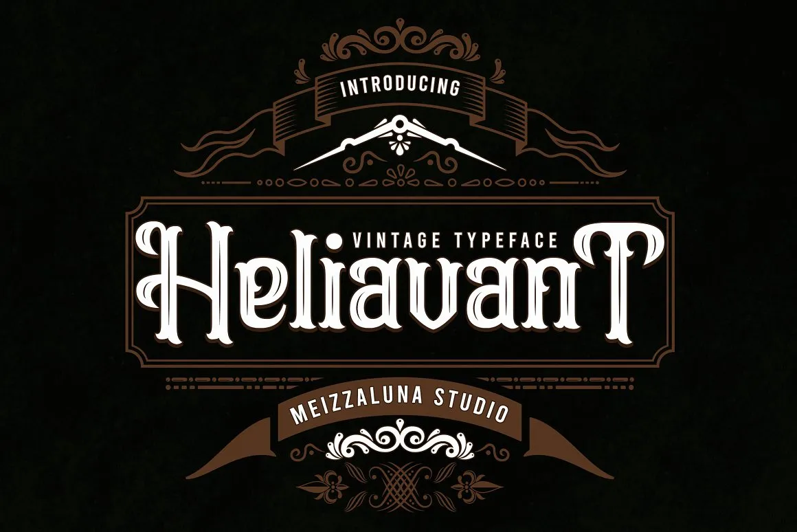 フォント Heliavant
