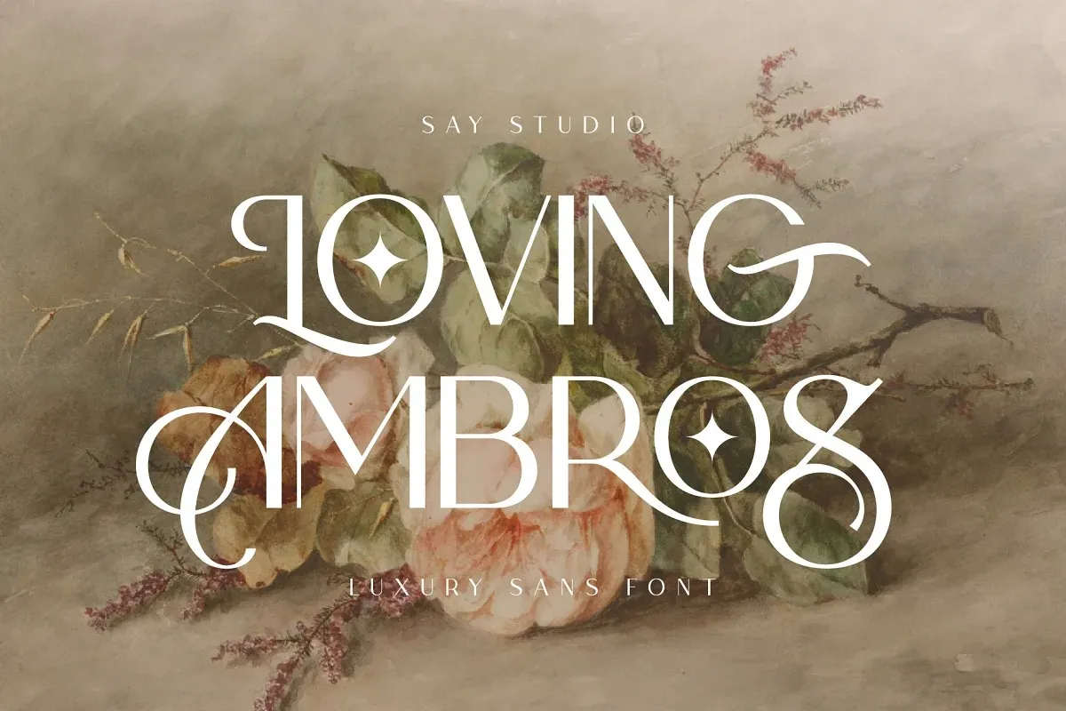 フォント Loving Ambros