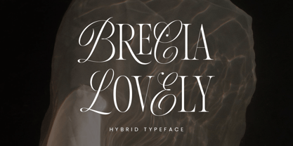フォント Brecia Lovely