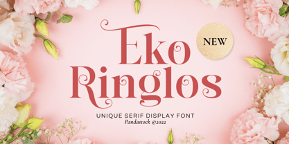 フォント Eko Ringlos