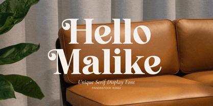 フォント Hello Malike