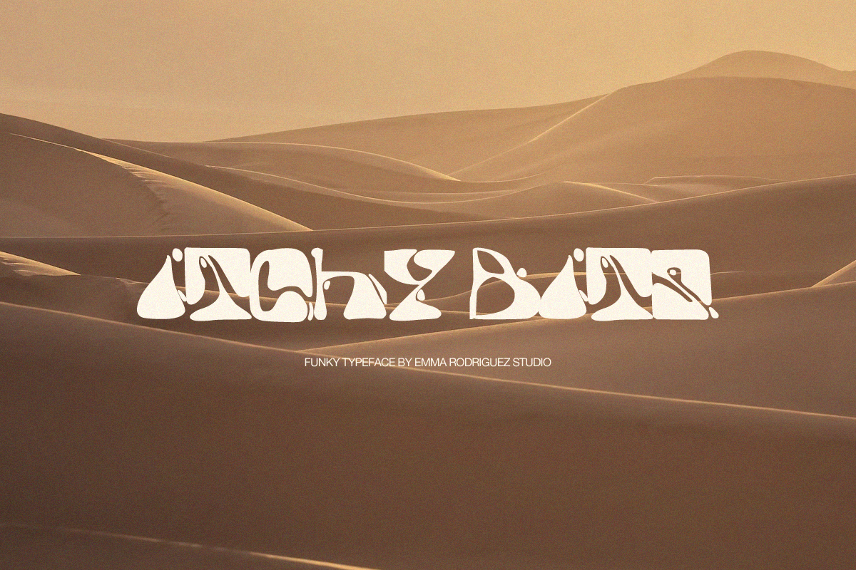 フォント Itchy Bits