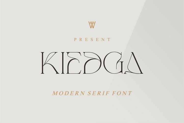 フォント Kiedga