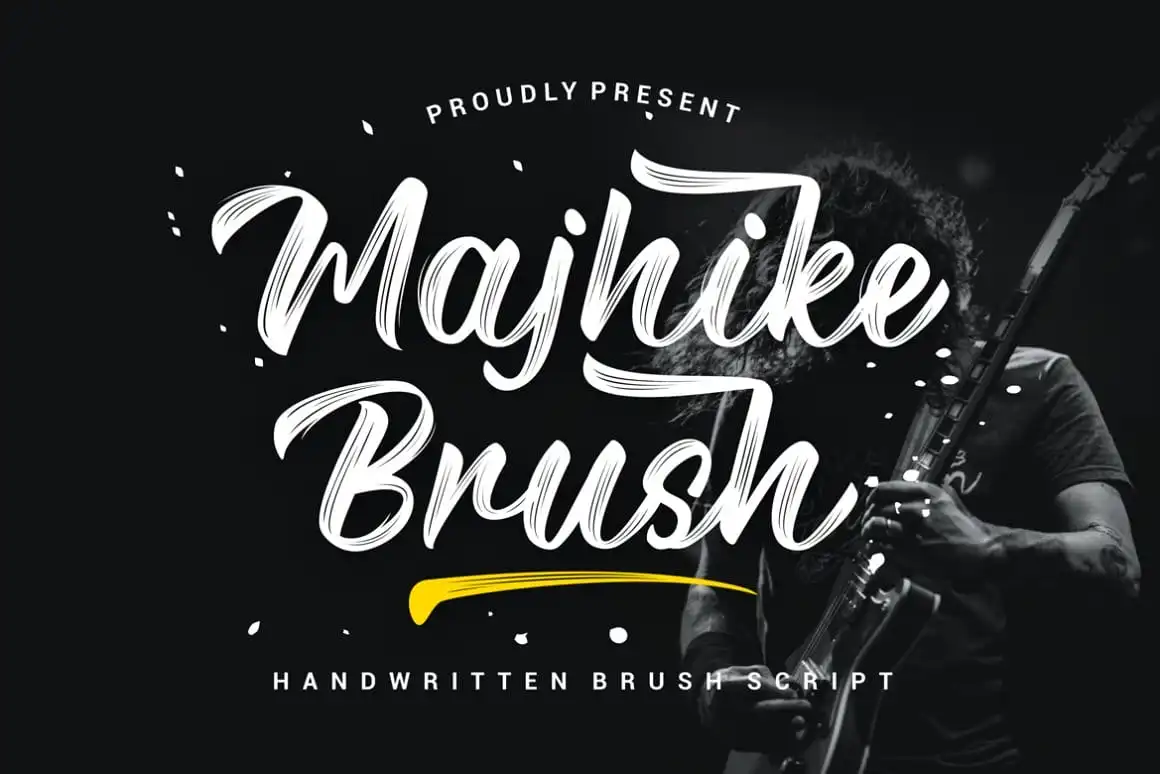 フォント Majhike Brush