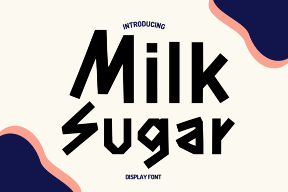 フォント Milk Sugar