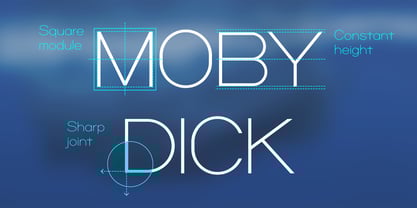 フォント HU Mobydick