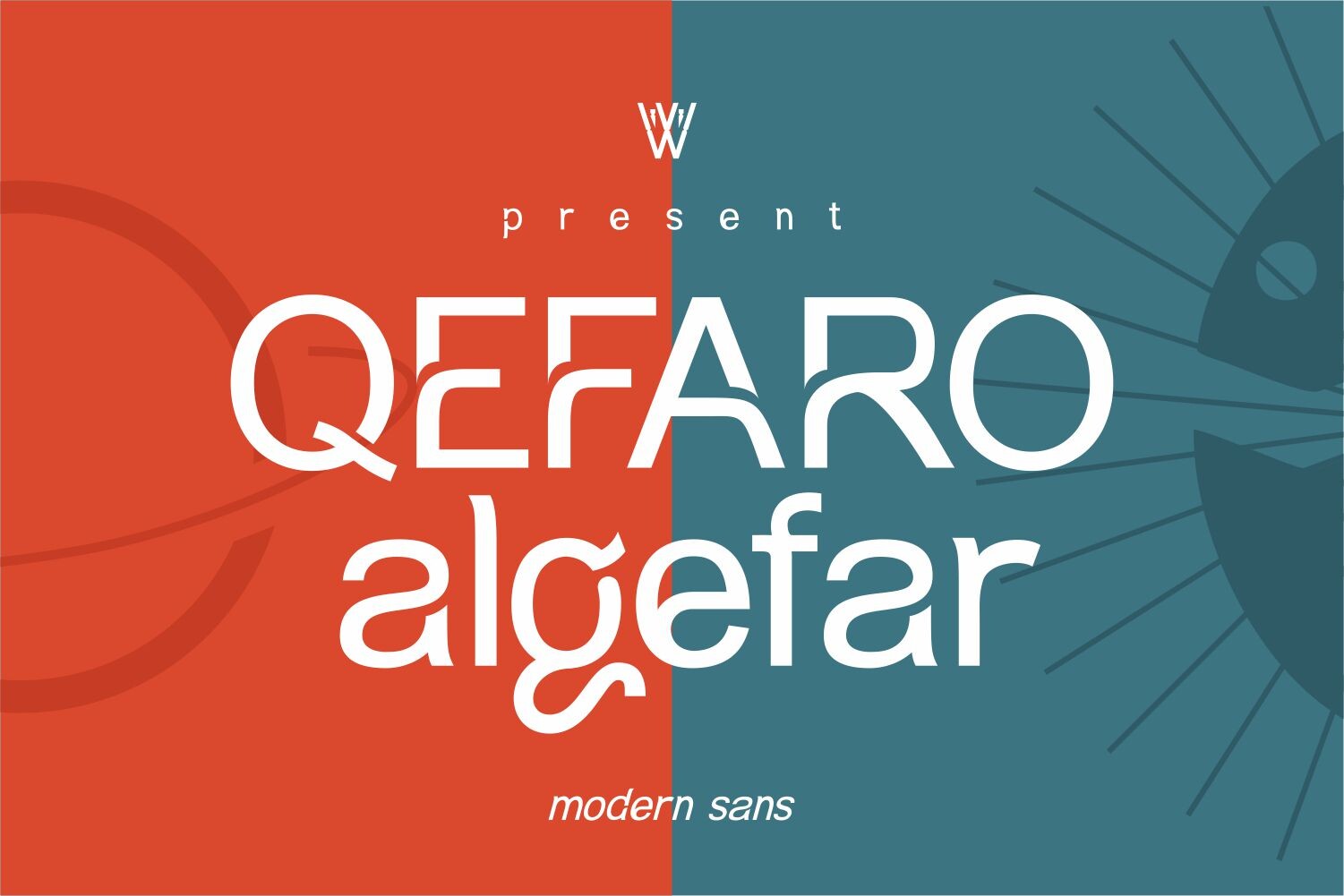 フォント Qefaro Algefar