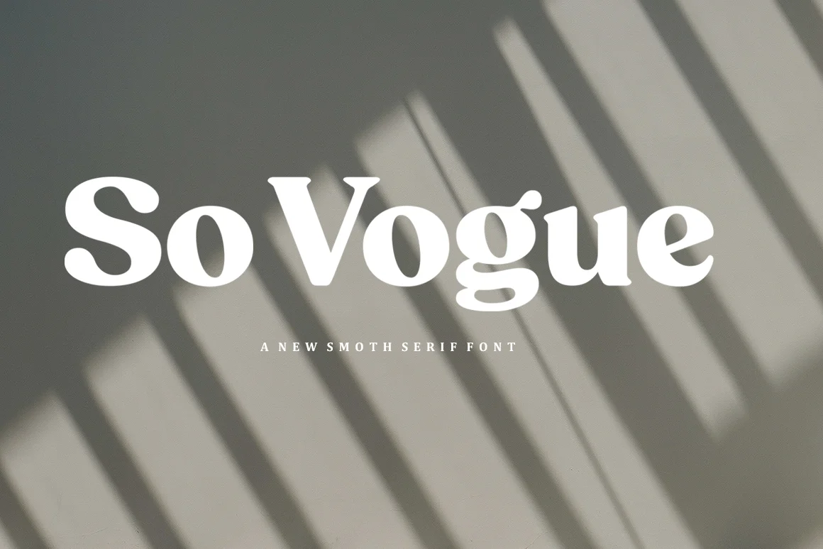 フォント So Vogue