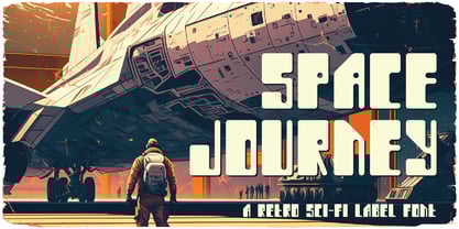 フォント Space Journey