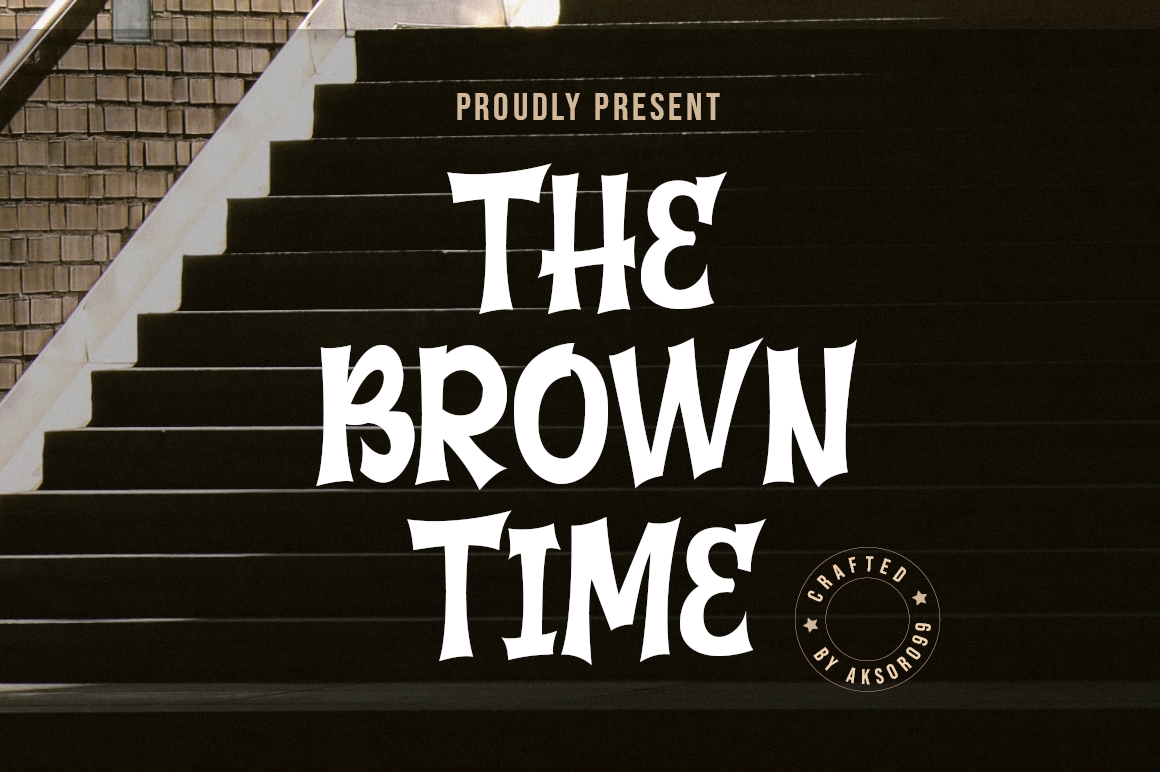 フォント The Brown Times