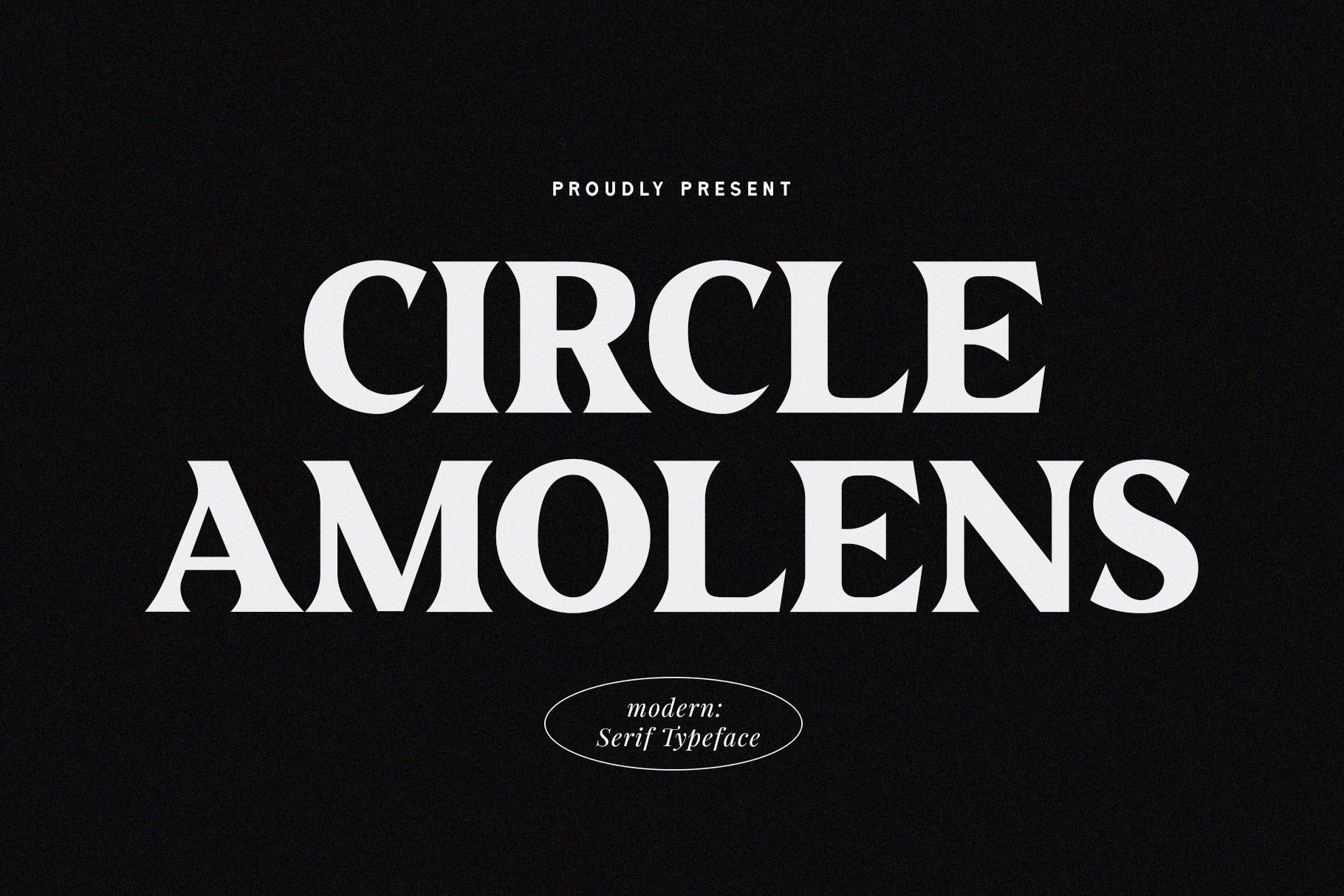 フォント Circle Amolens