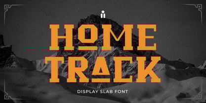 フォント Home Track