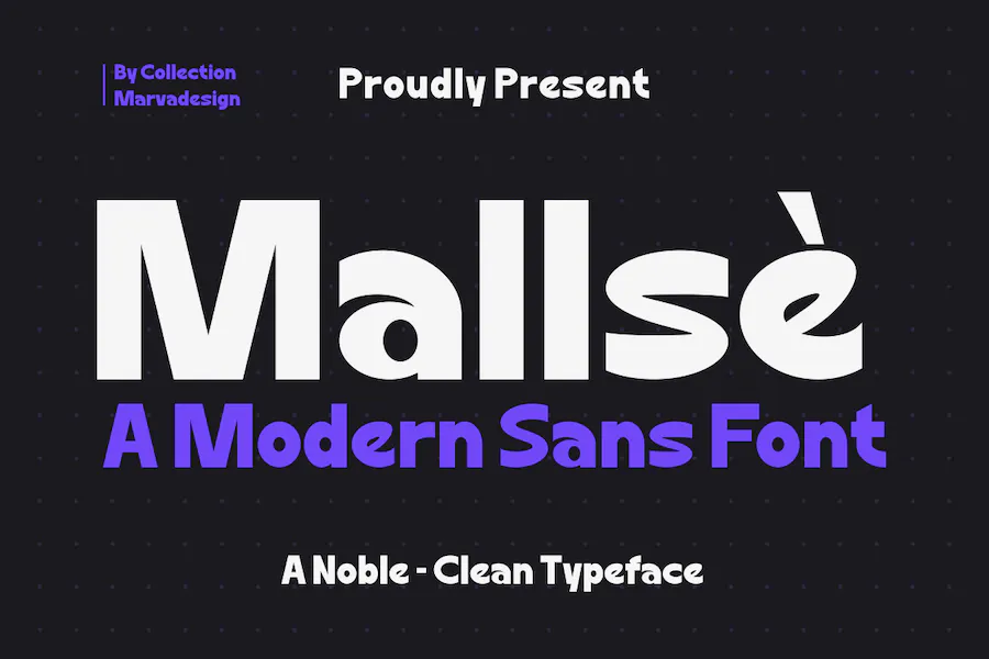 フォント Mallse