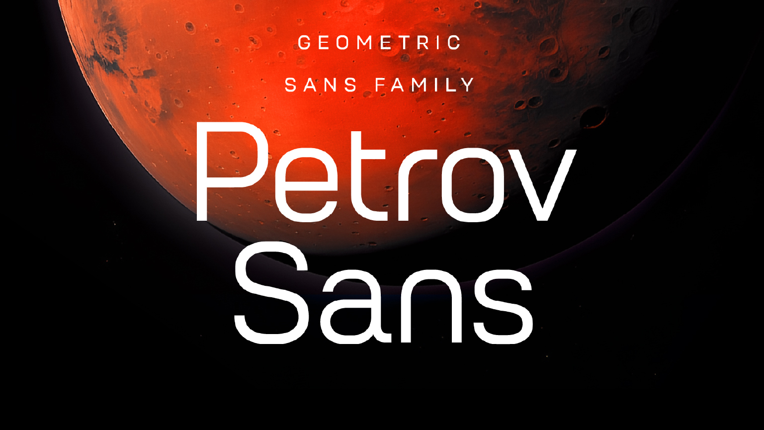 フォント Petrov Sans
