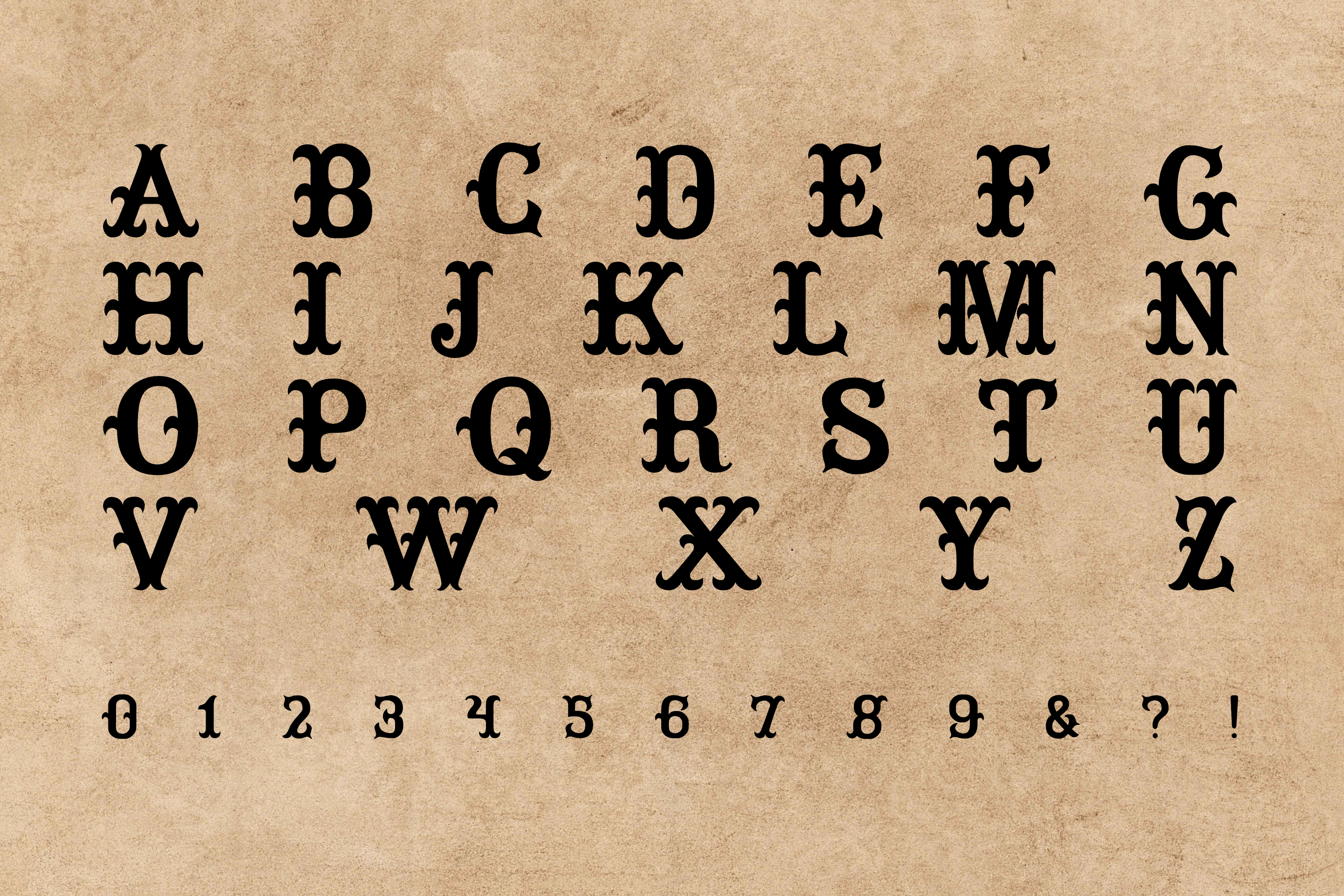 フォント Ragtime