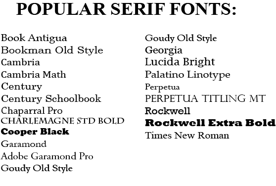 Common Serif