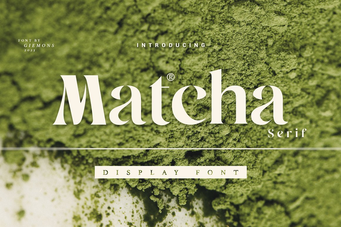 フォント Matcha Serif