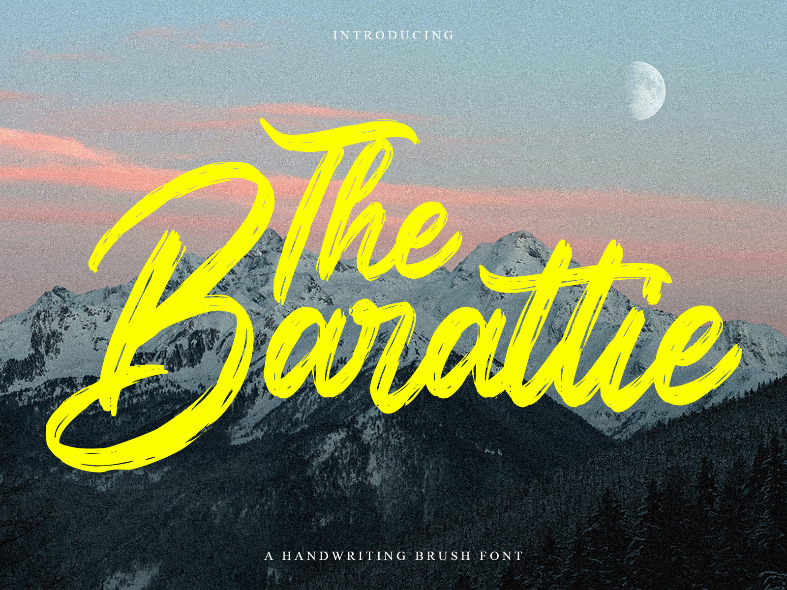 フォント The Barattie