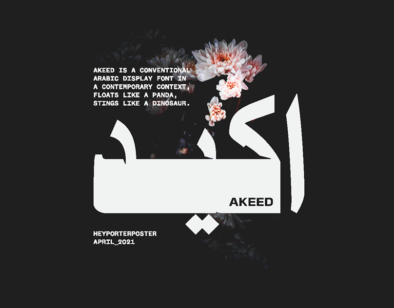 フォント Akeed