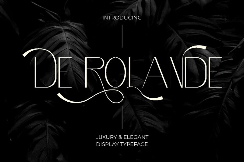 フォント De Rolande