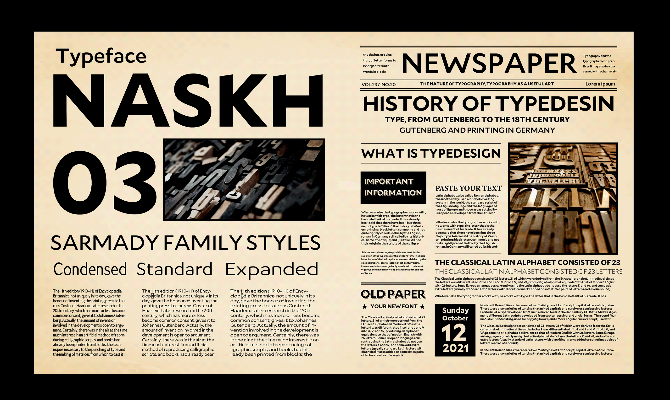 フォント Sarmady