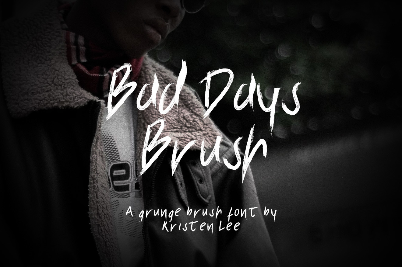 フォント Bad Days Brush