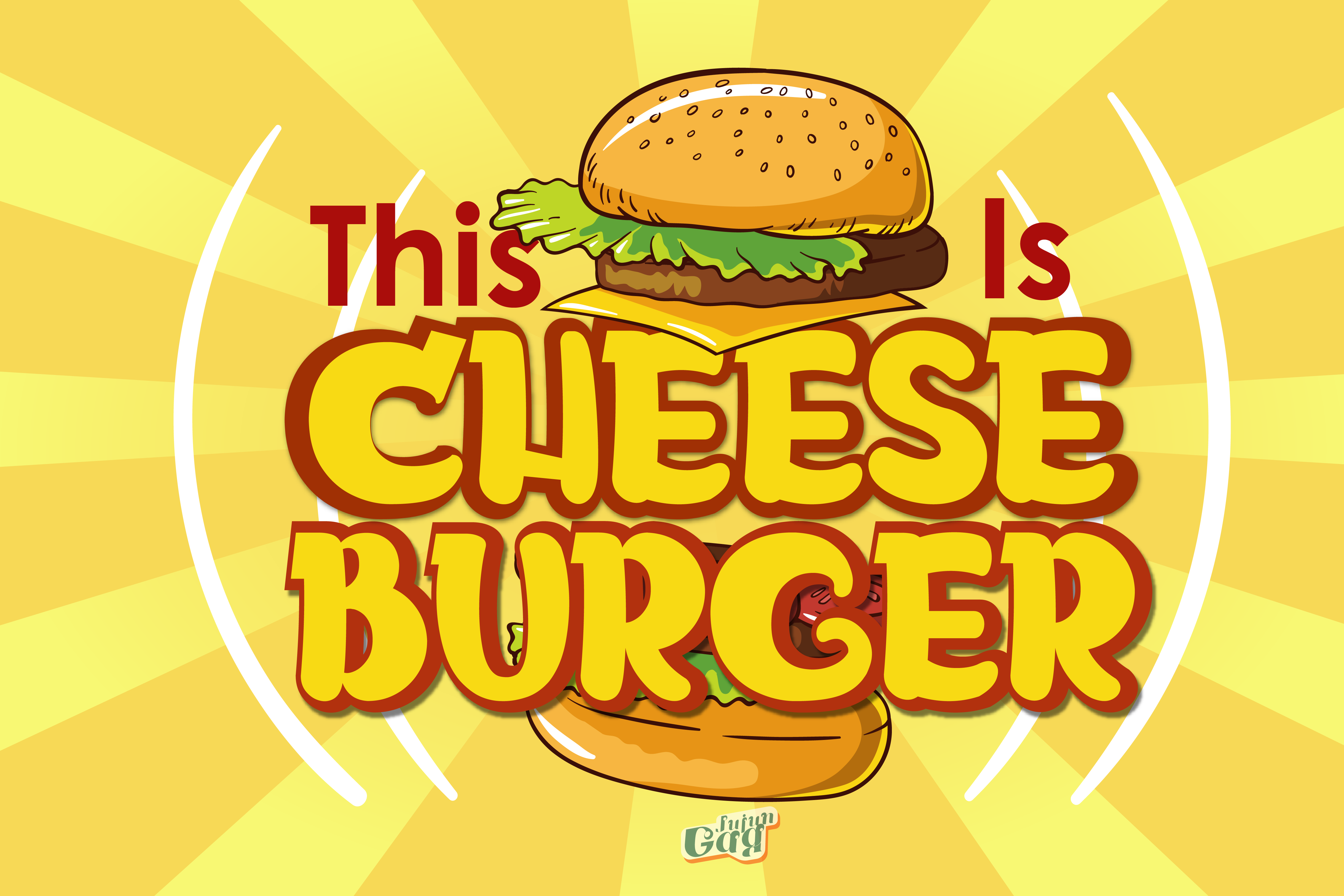 フォント Cheese Burger